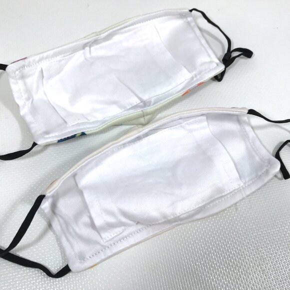 Kids Cotton Face Mask Outer Space Rocketship Spaceship Planets - Picture 5 of 7